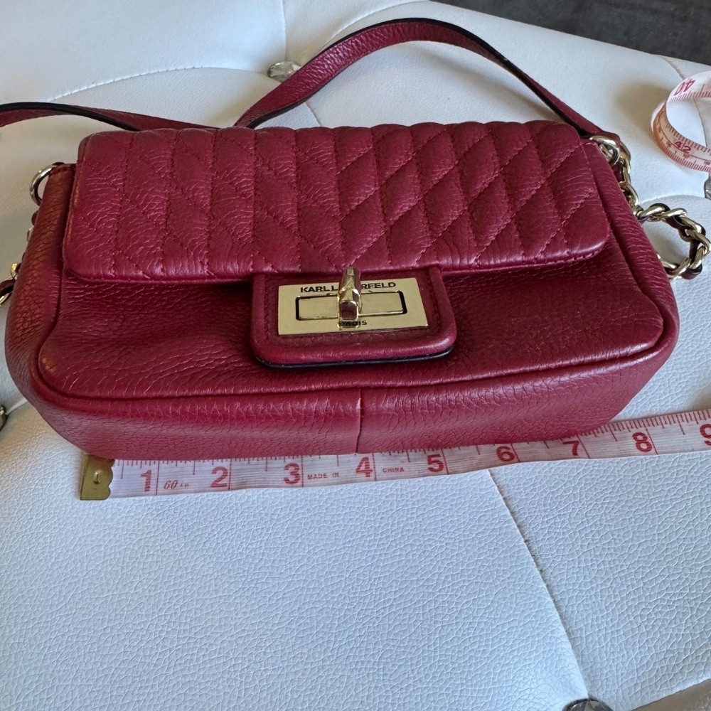 Karl Lagerfeld Red Crossbody Bag - Picture 14 of 16